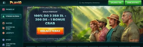 Playio kasyno online bonus